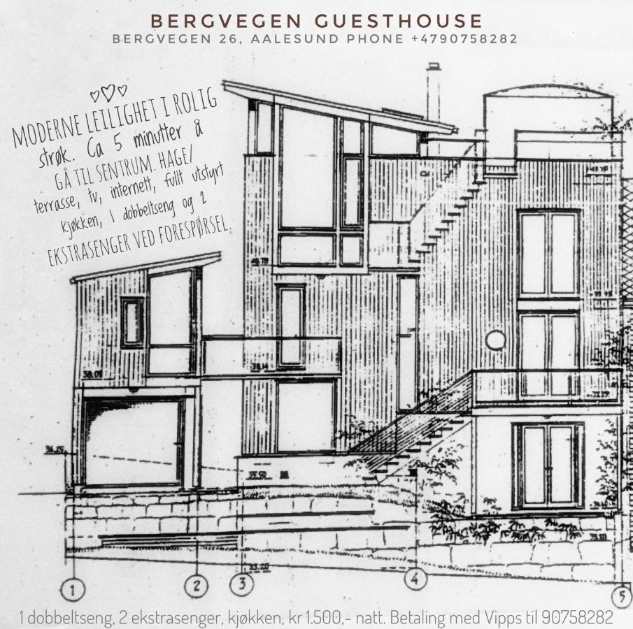 Bergvegen Guesthouse Aโอเลซุนด์ ภายนอก รูปภาพ